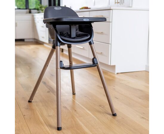 Стульчик для кормления Graco 3 в 1 Presti, графитовый (3AJ999CHCEU), изображение 5
