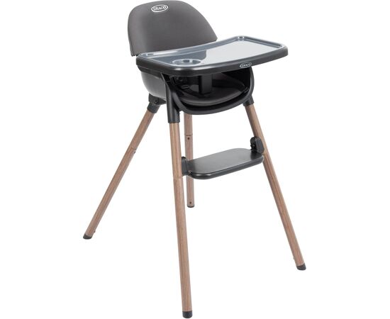 Стульчик для кормления Graco 3 в 1 Presti, графитовый (3AJ999CHCEU)