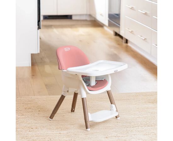 Стульчик для кормления Graco 3 в 1 Presti, розовый (3AJ999DSTEU), изображение 4