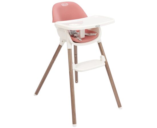 Стульчик для кормления Graco 3 в 1 Presti, розовый (3AJ999DSTEU)