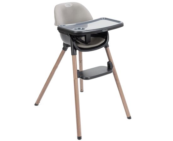Стульчик для кормления Graco 3 в 1 Presti, серый (3AJ999STGEU)