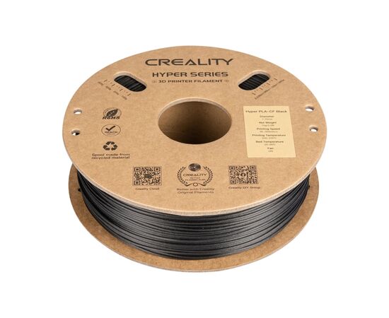 Пластик для 3D-принтера Creality PLA-CF 1кг, 1.75мм, black (3301060015), изображение 3