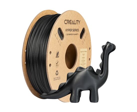 Пластик для 3D-принтера Creality PLA-CF 1кг, 1.75мм, black (3301060015), изображение 4
