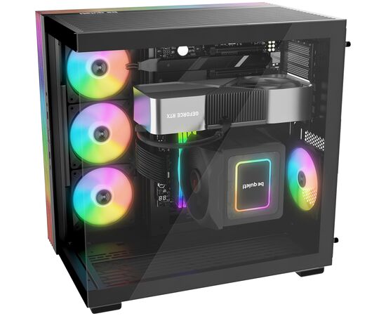 Корпус для ПК Be quiet! LIGHT BASE 600 LX чорний (BGW67), изображение 4