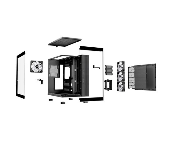 Корпус для ПК Be quiet! LIGHT BASE 600 LX чорний (BGW67), изображение 6