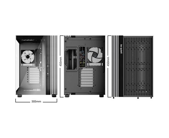 Корпус для ПК Be quiet! LIGHT BASE 600 LX чорний (BGW67), изображение 7