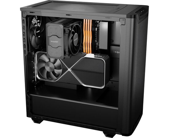 Корпус для ПК Be quiet! PURE BASE 501 Airflow з віконцем,чорний (BGW74), изображение 3