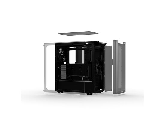 Корпус для ПК Be quiet! PURE BASE 501 Airflow з віконцем,чорний (BGW74), изображение 8