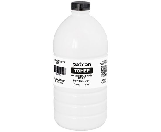 Тонер HP CLJ Pro 4203/4303/Canon 069/MF1333C, Special 1kg, Black Patron (PN-HCS-S-B-1)