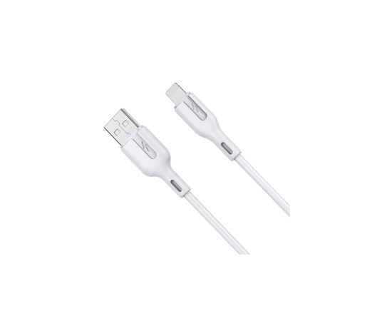Дата кабель USB 2.0 AM to Lightning 1.0m 2.4A white Choetech (XAL-0003-WH-V2), изображение 2