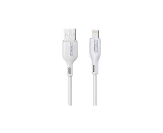 Дата кабель USB 2.0 AM to Lightning 1.0m 2.4A white Choetech (XAL-0003-WH-V2)