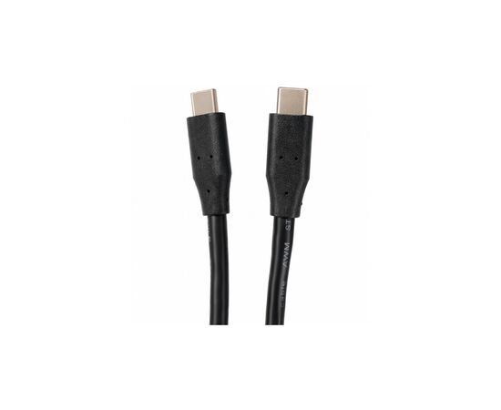 Дата кабель USB-C to USB-C 1.5m 60W black Kingda (KD-UCUC3002-1.5m)