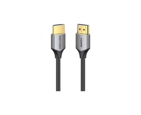 Кабель мультимедийный HDMI M to HDMI M 1.0m V2.0 4K60Hz PVC gray Vention (ALEHF), изображение 2