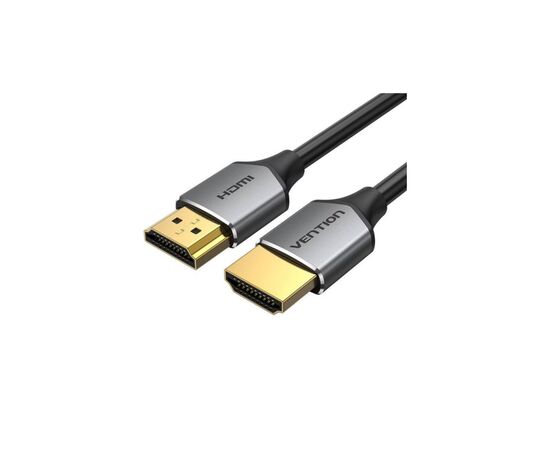 Кабель мультимедийный HDMI M to HDMI M 1.0m V2.0 4K60Hz PVC gray Vention (ALEHF), изображение 3