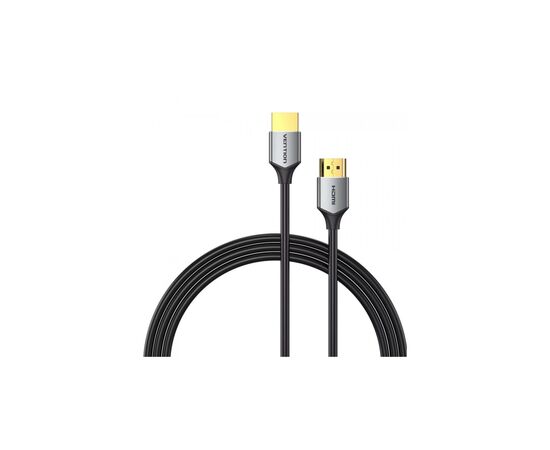 Кабель мультимедийный HDMI M to HDMI M 1.0m V2.0 4K60Hz PVC gray Vention (ALEHF)