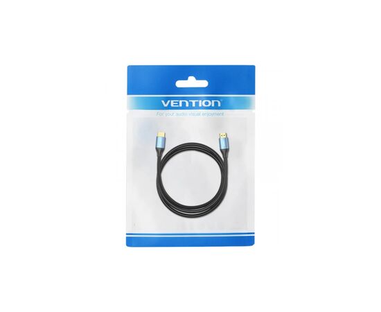 Кабель мультимедійний HDMI M to HDMI M 1.5m V2.0 4K60Hz aluminum alloy blue Vention (ALHSG), зображення 3