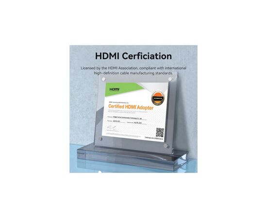 Кабель мультимедийный HDMI M to HDMI M 12.0m V2.0 4K30Hz braided Vention (ALLBM), изображение 3
