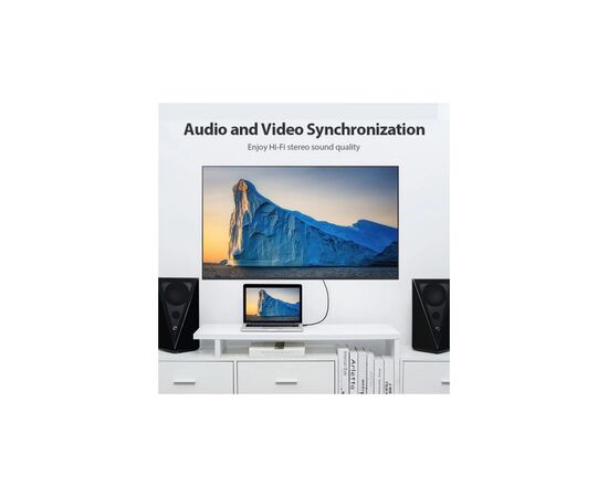 Кабель мультимедійний HDMI M to HDMI M 2.0m V2.0 4K60Hz PVC Vention (AAIBH), зображення 8