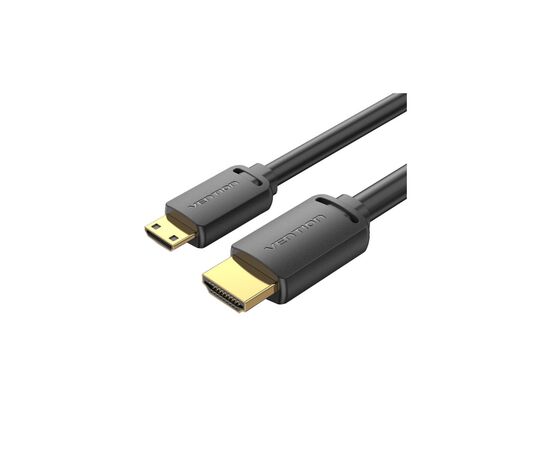 Кабель мультимедійний HDMI M to HDMI mini M 2.0m V2.0 4K60Hz 18Gbps HDR Dolby Vention (AGHBH)