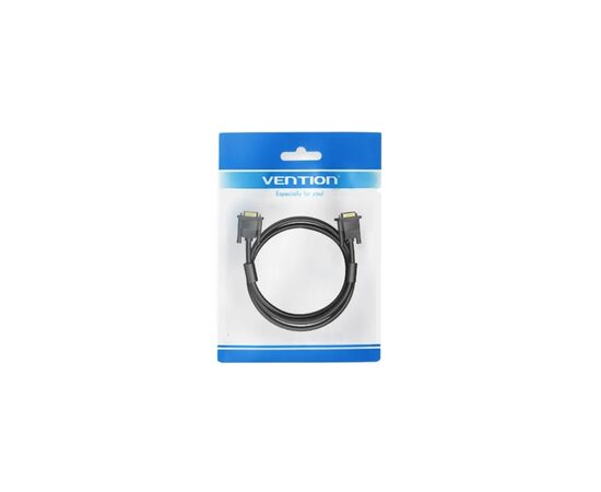 Кабель мультимедийный VGA M to VGA M 1.0m ferrite black Vention (DAEBF), изображение 3