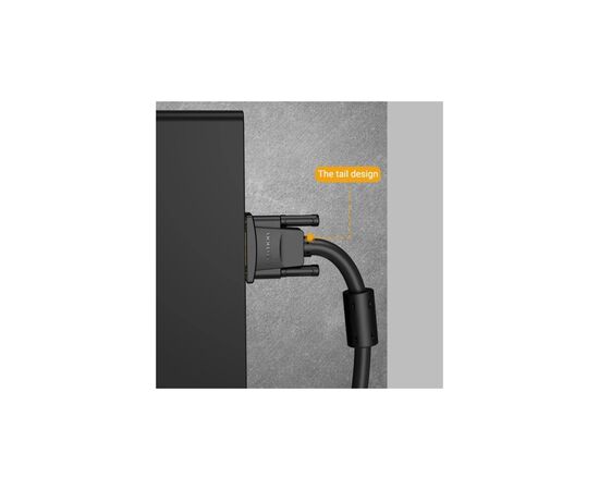 Кабель мультимедийный VGA M to VGA M 1.0m ferrite black Vention (DAEBF), изображение 6