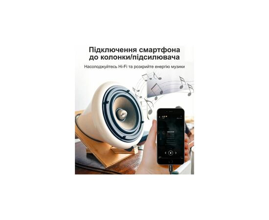 Кабель мультимедійний USB-C M to 2xRCA M 1.5m black Vention (BGDBG), зображення 4
