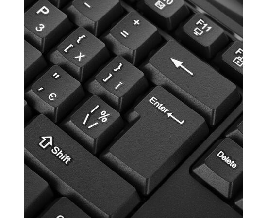 Клавиатура 2E KM1040 USB UA Black (2E-KM1040UB_UA), изображение 7