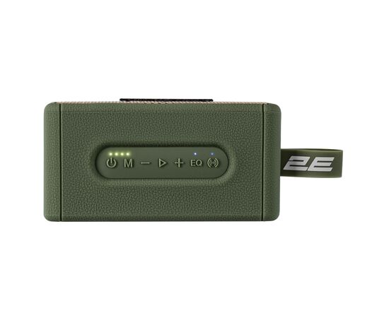 Акустическая система 2E SoundLegend Mini PowerBank IPX6 Green (2E-BSSLMWGN), изображение 3