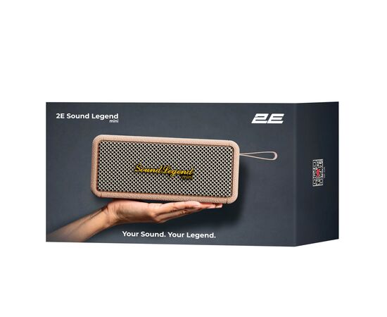 Акустическая система 2E SoundLegend Mini PowerBank IPX6 Brown (2E-BSSLMWBN), изображение 11
