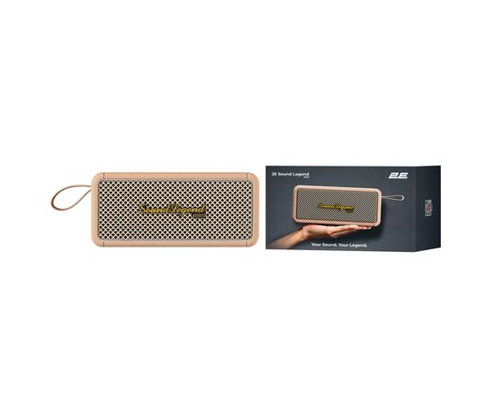 Акустическая система 2E SoundLegend Mini PowerBank IPX6 Brown (2E-BSSLMWBN), изображение 12