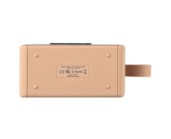 Акустическая система 2E SoundLegend Mini PowerBank IPX6 Brown (2E-BSSLMWBN), изображение 7
