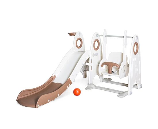 Игровая площадка Mealux Cosmo White/Coffee (KD-B022 White/Coffee)