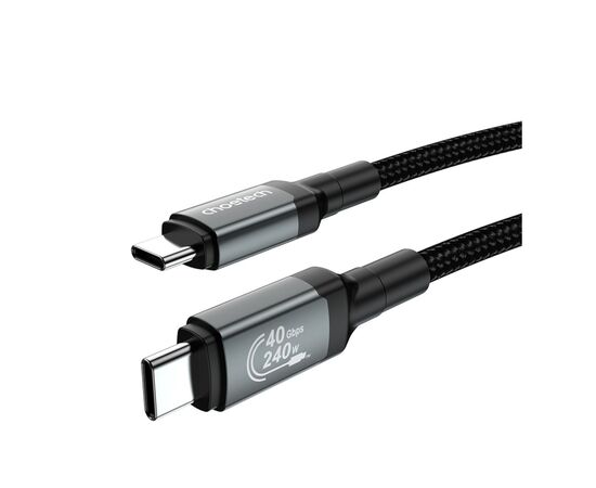 Дата кабель USB-C to USB-C 2.0m USB4 Gen 3 240W 8K Choetech (XCC-1042), изображение 2