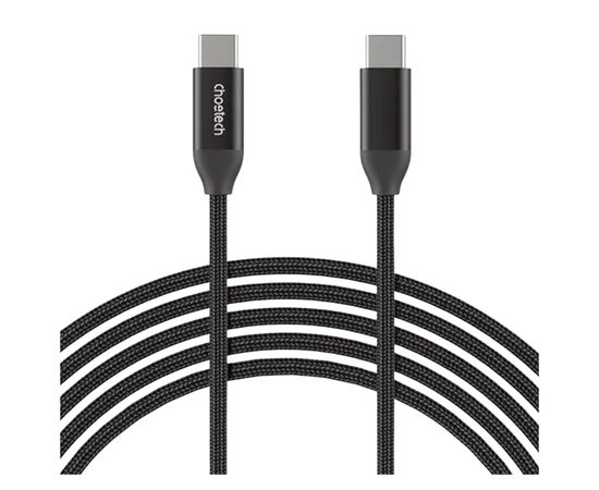 Дата кабель USB-C to USB-C 1.0m + 2.0m PD3.1 240W 2pcs Choetech (XCC-1060)