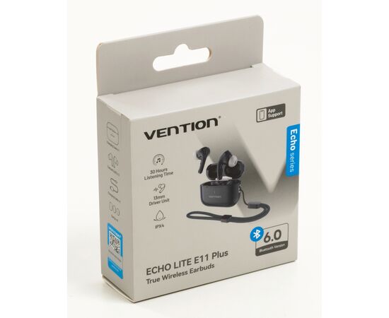 Наушники Vention Echo Lite E11 Plus Black (NBVB0-Plus), изображение 10