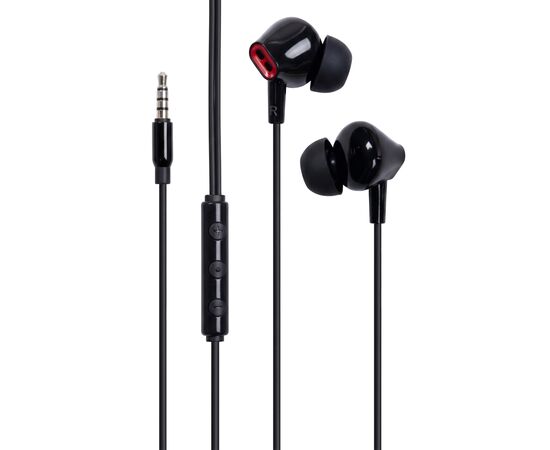 Навушники Vention Echo Lite 3.5mm In-Ear Wired Black (GBABAV)