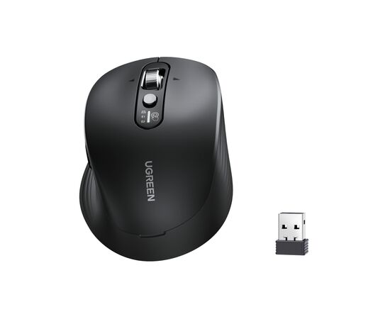 Мишка Ugreen M752 Wireless/Bluetooth Black (75498B), зображення 2