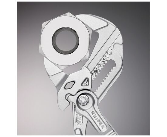 Кліщі KNIPEX переставні-гаєчний ключ 86 03 180 (86 03 180), зображення 3
