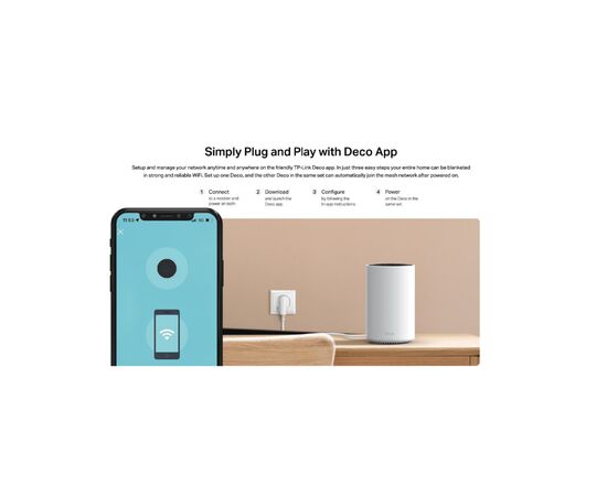 Точка доступа Wi-Fi TP-Link DECO-PX10-2-PACK, изображение 12