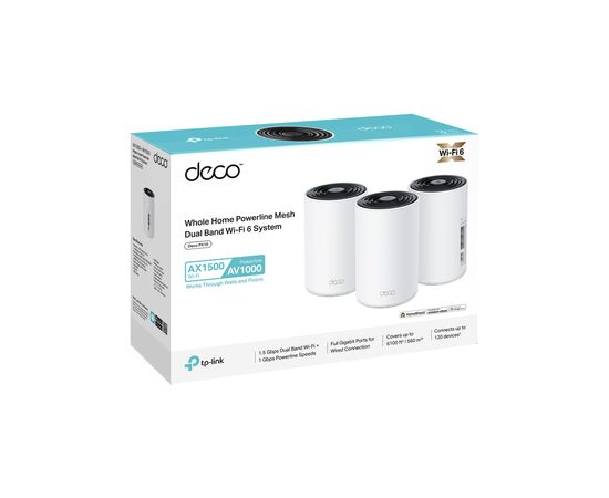 Точка доступа Wi-Fi TP-Link DECO-PX10-3-PACK, изображение 3