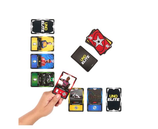 Настольная игра UNO Elite "F1" (JLV42), изображение 5