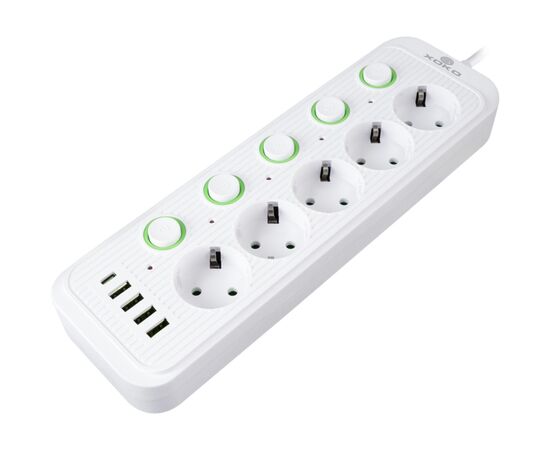 Сетевой фильтр питания XoKo XK-SP-5-2-1-WH, изображение 4