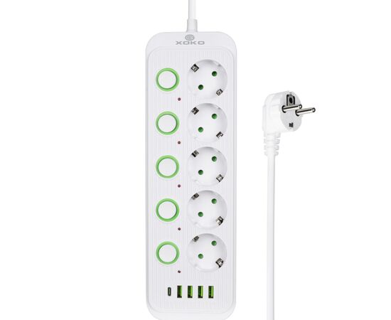 Сетевой фильтр питания XoKo XK-SP-5-2-1-WH
