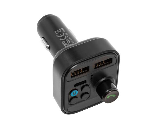 FM модулятор HiSmart T18 Black (BS330331)