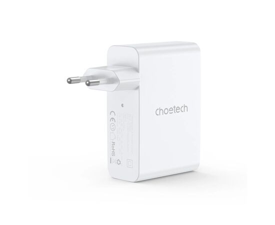 Зарядное устройство Choetech 3xUSB-C + 1xUSB PD100W GaN (PD9002), изображение 3