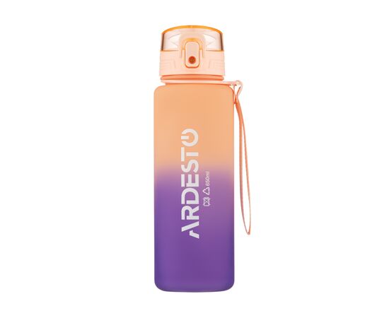 Бутылка для воды Ardesto Travel 650мл, пластик, рожевий (AR2265TP), изображение 2