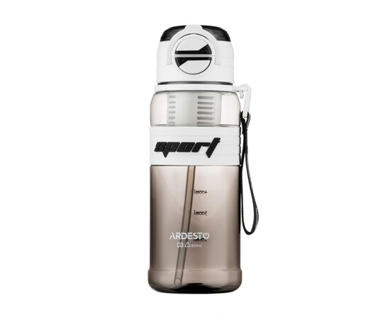 Бутылка для воды Ardesto Urban 850мл, пластик, білий (AR2285UW), изображение 2