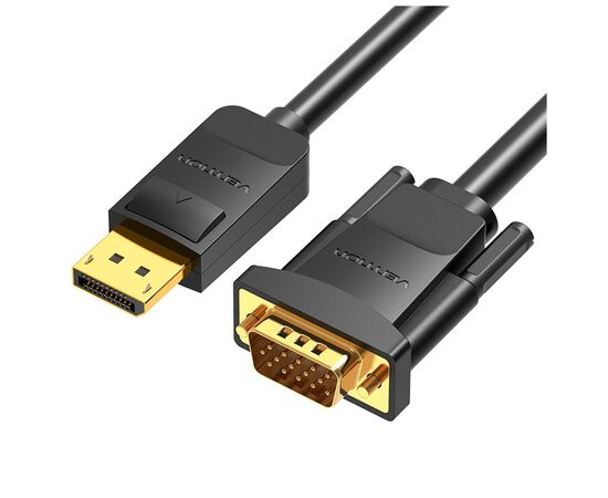Патч-корд 2м, S/FTP cat 6 RJ-45 Extension black Vention (IBLBH)