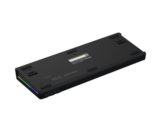 Клавиатура Hator Skyfall 65 Pro Aurum Vanila Silent RGB Wireless/Bluetooth/USB UA Grey/Black (HTK4160UA), изображение 6