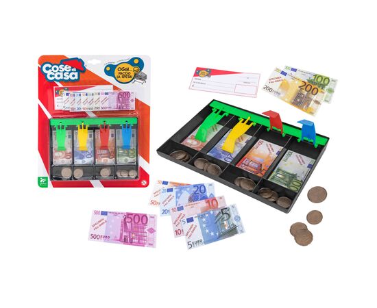 Игровой набор Cose di casa денег с монетами и банкнотами (30298)